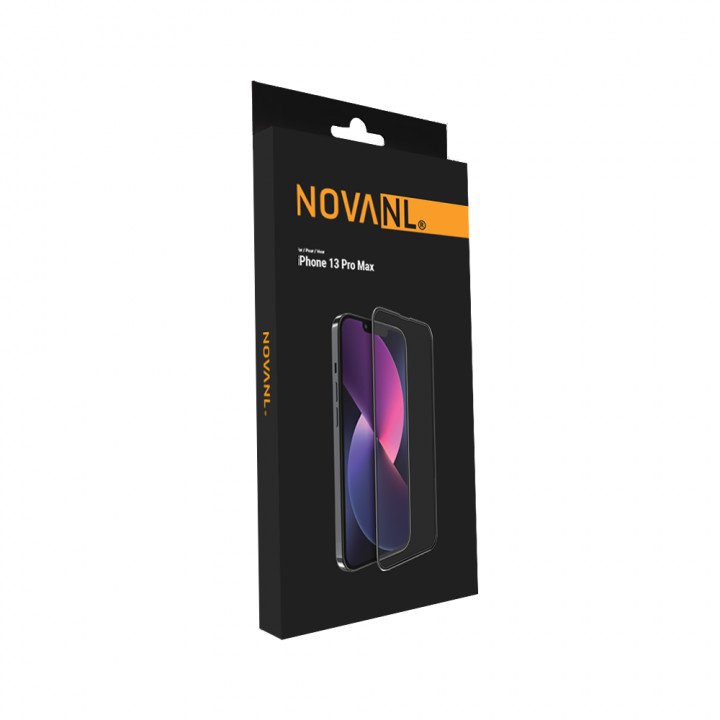NOVANL GlassProtector Pro -panssarilasi, yksityisyyssuoja, koko näytön, iPhone 13 Pro Max