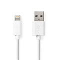 Nedis USB-A - Lightning kaapeli, 12W, 1m