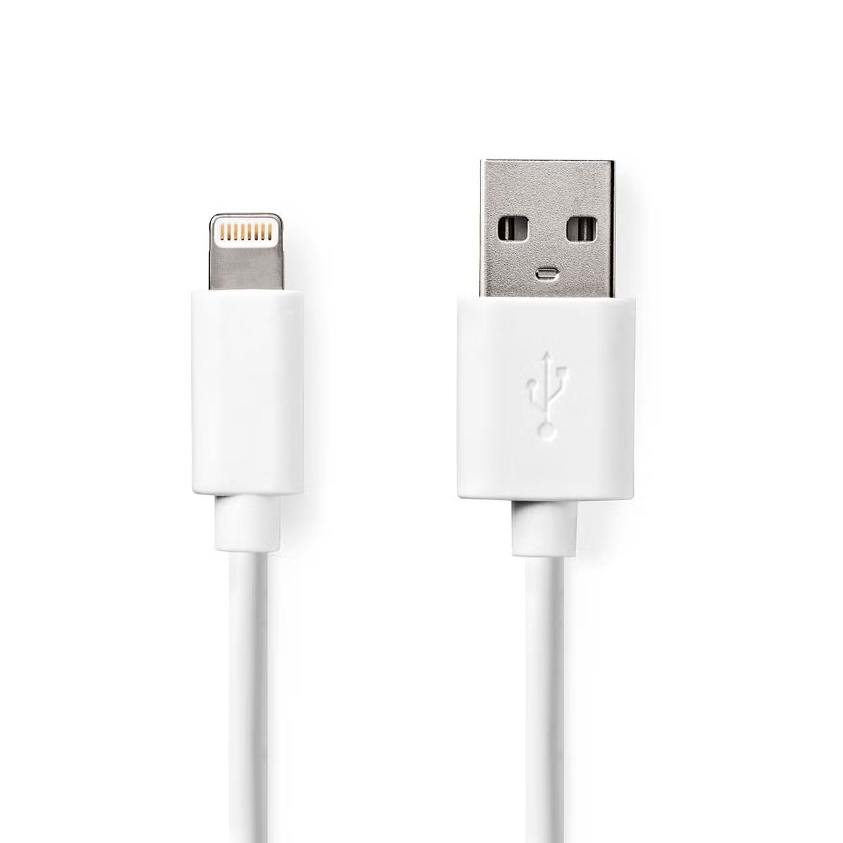 Nedis USB-A - Lightning kaapeli, 12W, 1m