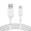 Belkin USB-C - USB-A -kaapeli, 1m, valkoinen