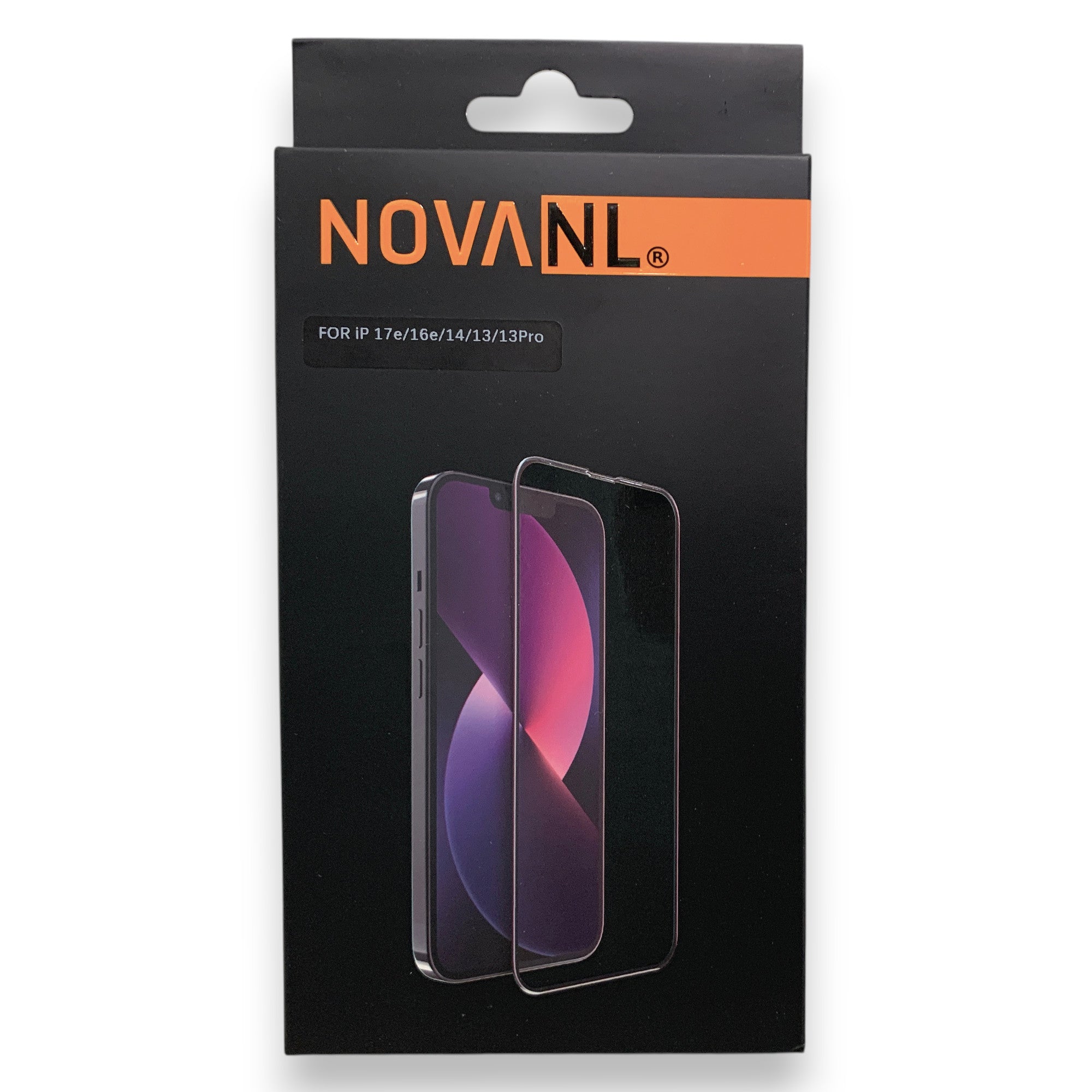 NOVANL GlassProtector -panssarilasi, iPhone 17e/16e/14/13/13 Pro, kuoriyhteensopiva