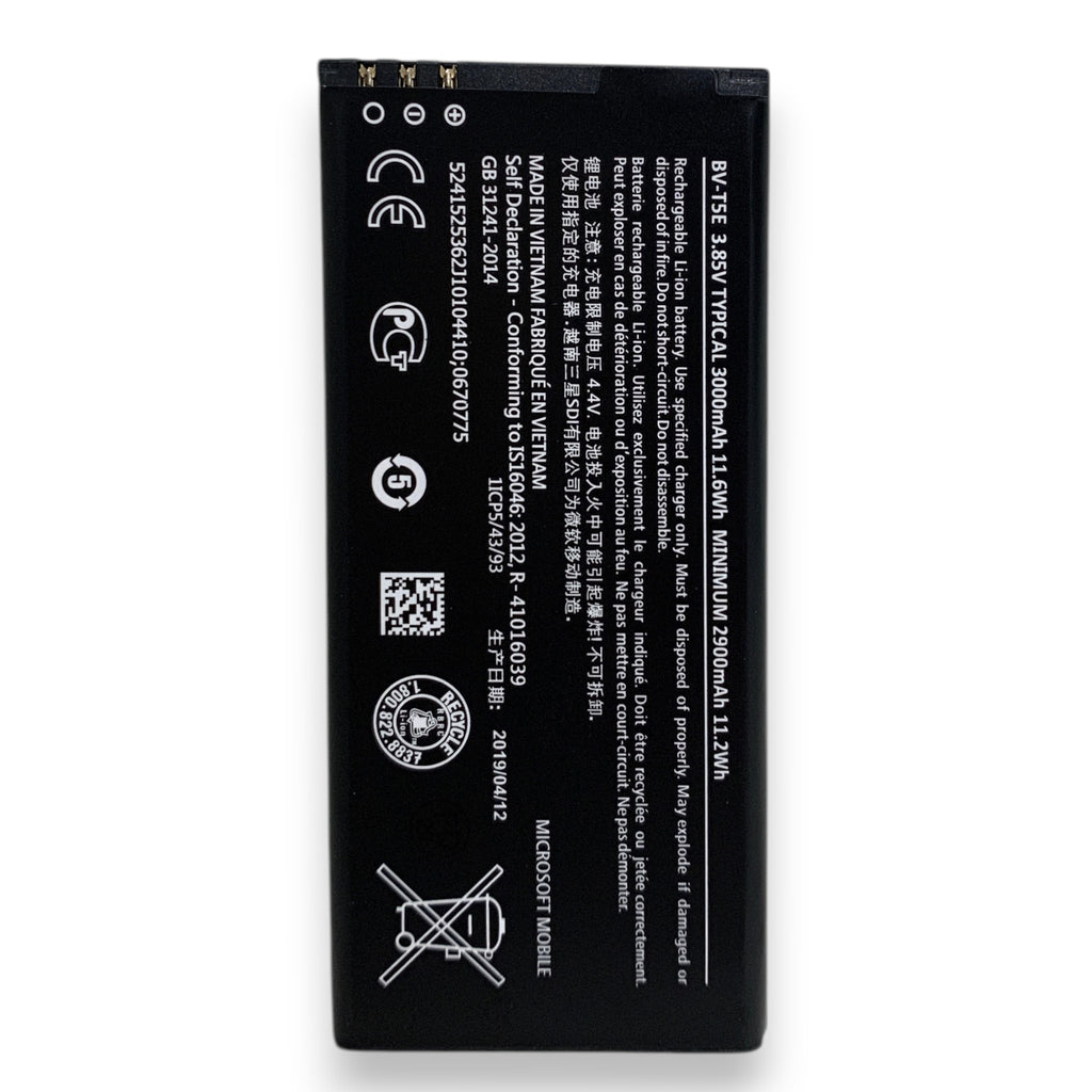 Microsoft BV-T5E yhteensopiva akku