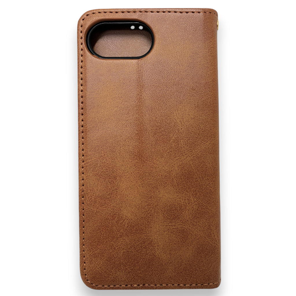 COVERME lompakkokotelo, iPhone 17e/16e, ruskea