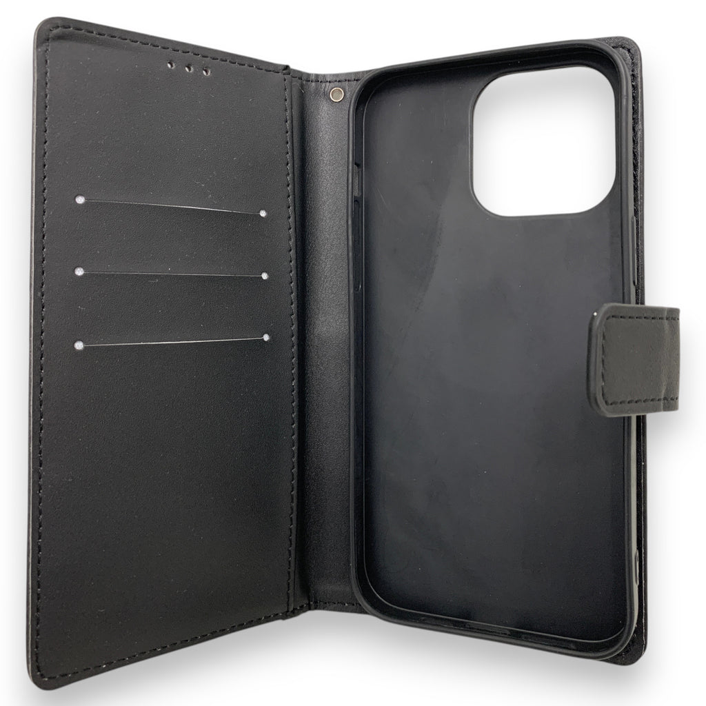NOVANL BookMate -suojakotelo, iPhone 14 Pro Max, musta