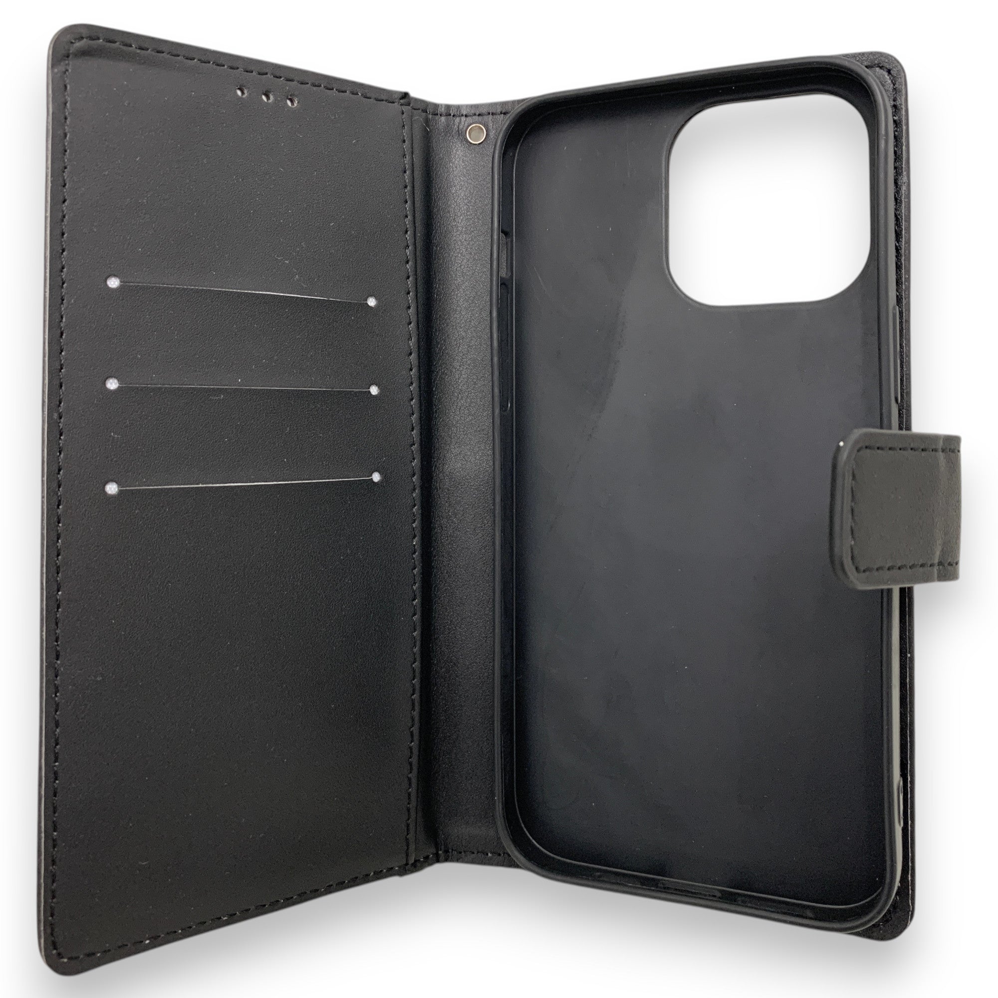 NOVANL BookMate -suojakotelo, iPhone 14 Pro Max, musta