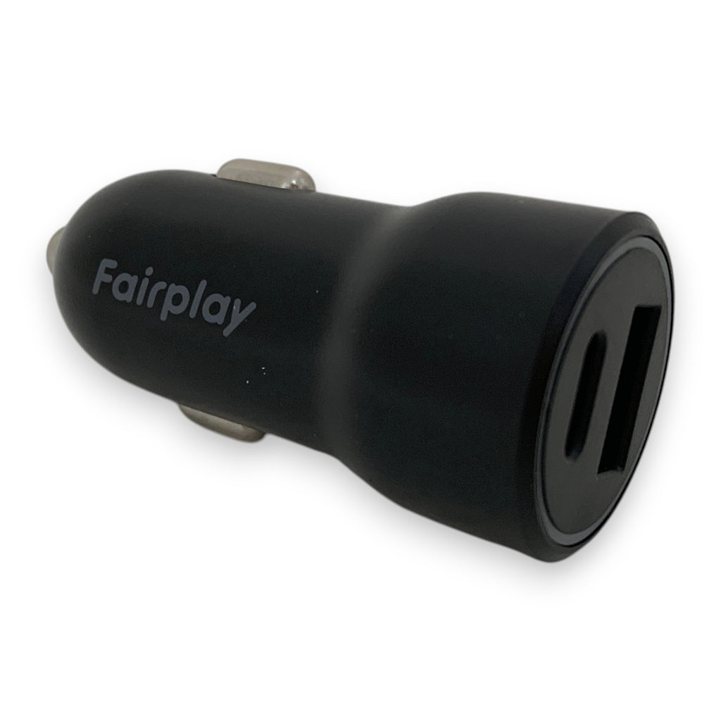 Fairplay autolaturi, 20W, USB-A + USB-C