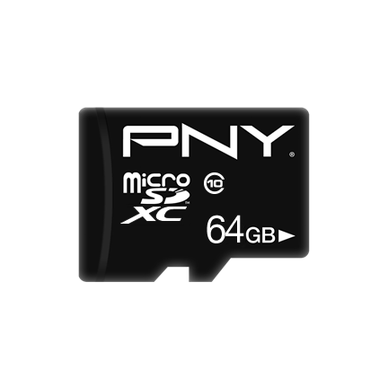 PNY microSD Performance Plus -muistikortti, 64Gt